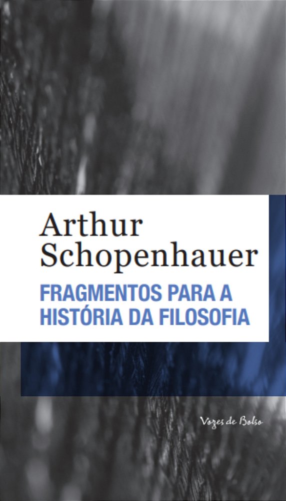 Livro Fragmentos para a história da filosofia - Ed. Bolso