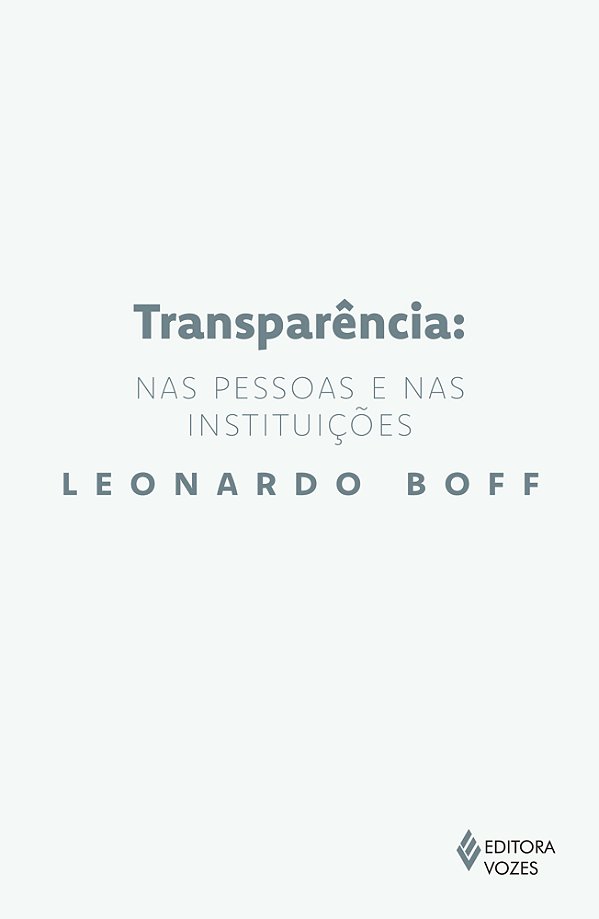 Livro Transparência: nas pessoas e nas instituições