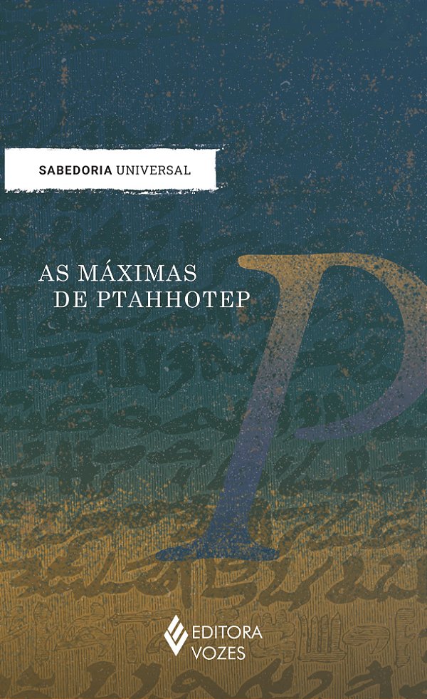 Livro As máximas de Ptahhotep