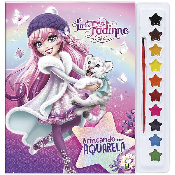 Livro Brincando com Aquarela: La Fadinne