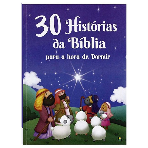 Livro 30 Histórias da Bíblia Para a Hora de Dormir