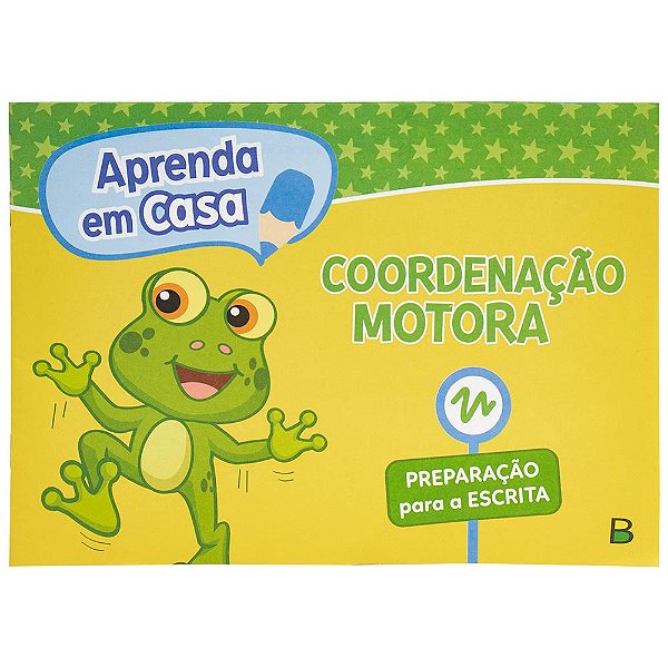 Livro Aprenda em Casa Caligrafia: Coordenação Motora