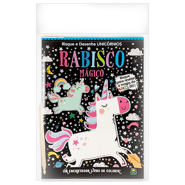 Livro Rabisco Mágico: Unicórnios