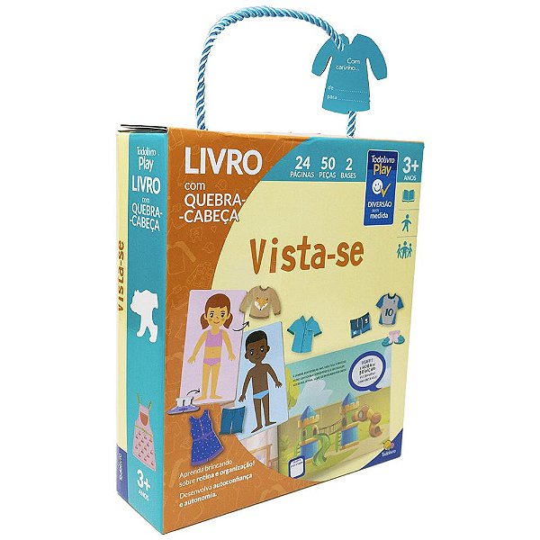 Livro Todolivro Play Vista-se! Rotina 3+