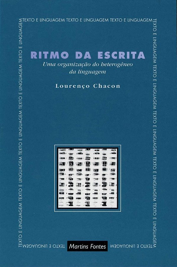 Livro Ritmo da escrita