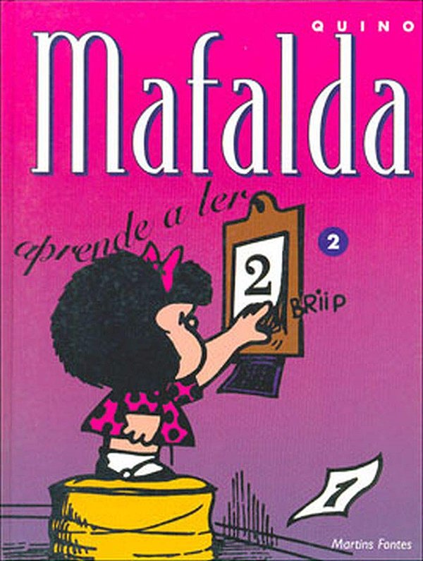 Livro Mafalda: aprende a ler