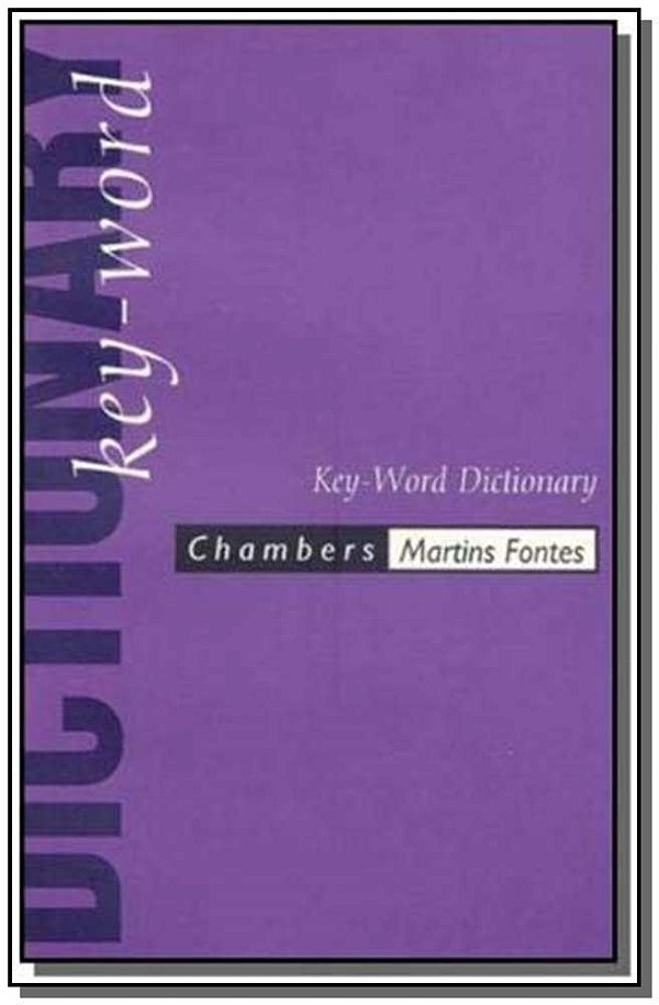 Livro Chambers dictionary key-word