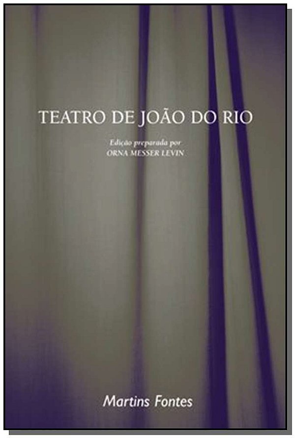 Livro Teatro De João Do Rio