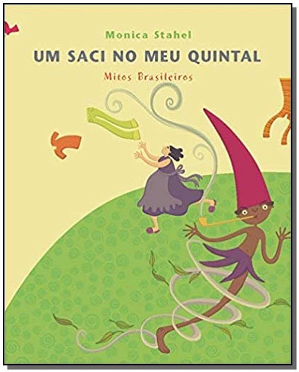 Livro Um saci no meu quintal