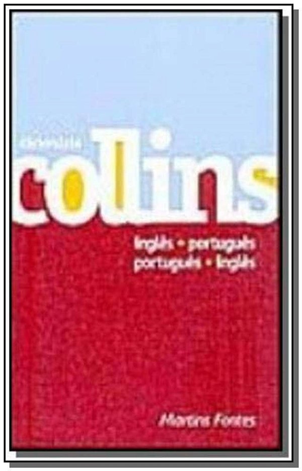 Livro Dicionário Collins: Inglês-Português, Português-Inglês