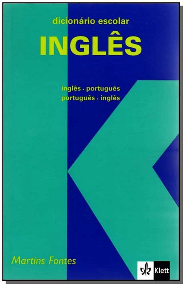 Livro Dicionário escolar Klett: inglês-português/portuguê...