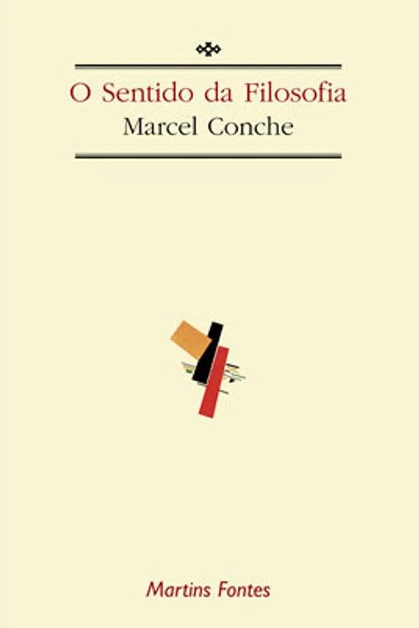 Livro O sentido da filosofia