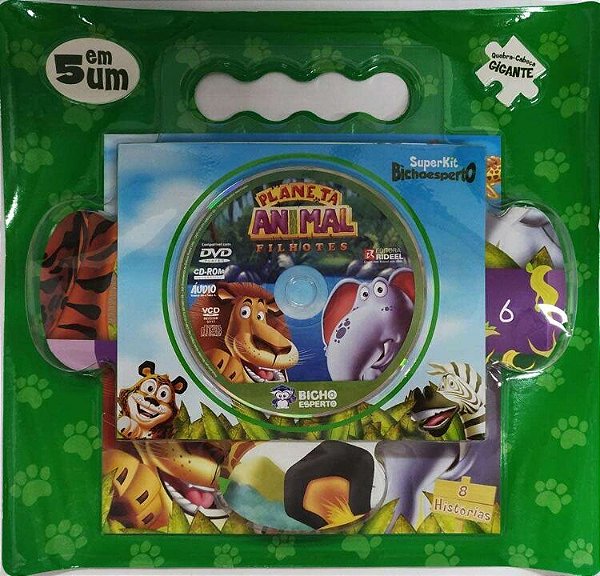 Livro Skit Planeta Animal - C/ Cd-Rom