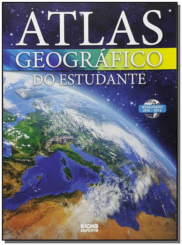 Livro Atlas Geográfico Do Estudante