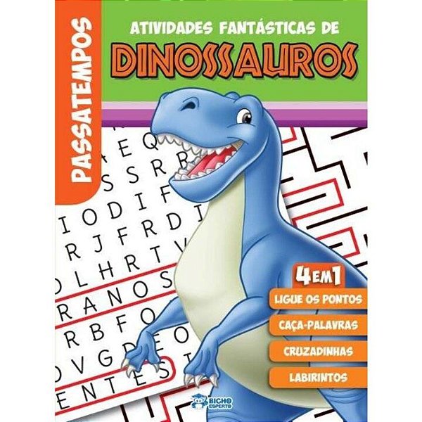 Livro Atividades Fantásticas De Dino