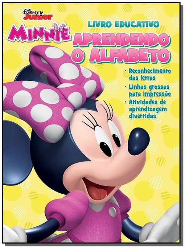 Livro Aprendendo O Alfabeto - Minnie