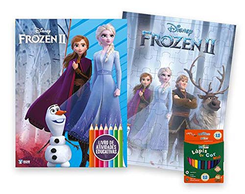 Livro Kit Diversão - Frozen 2