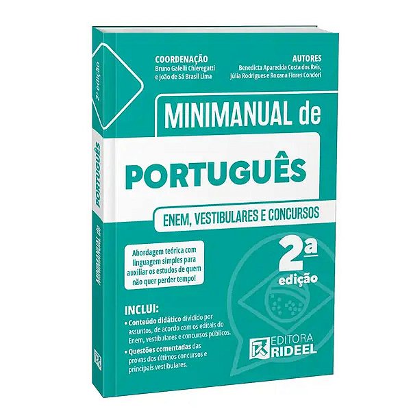 Livro Minimanual De Português: Enem, Vestibulares E Concursos
