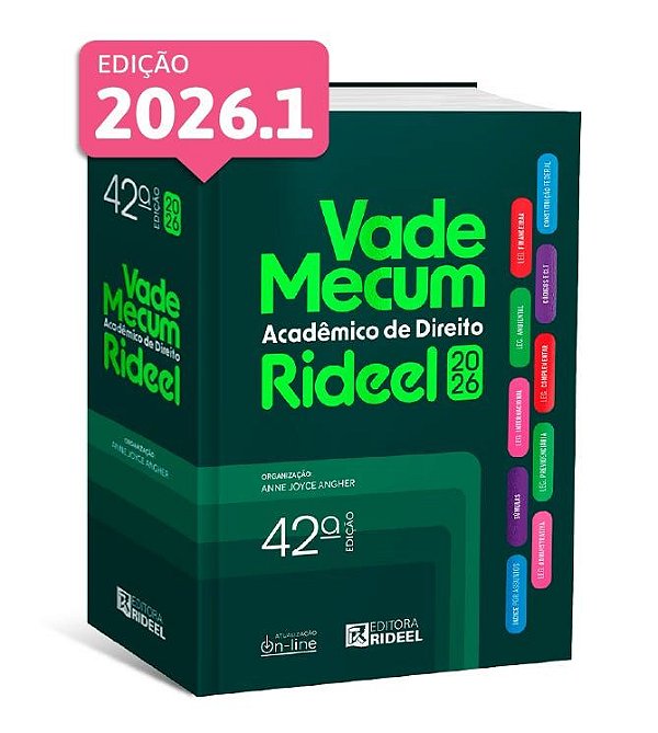 Livro Vade mecum acadêmico de direito rideel - tradicional - 20...