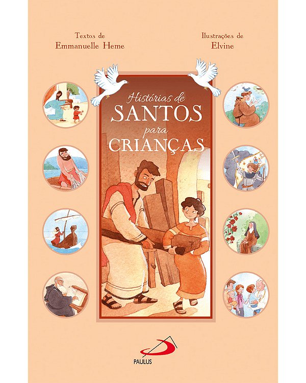 Livro Histórias de Santos para Crianças
