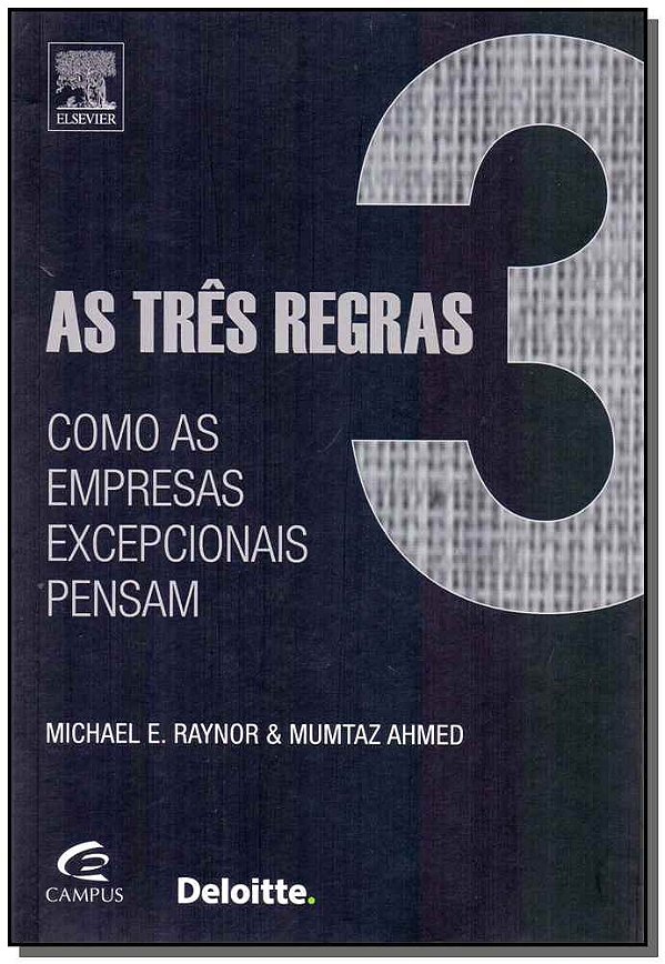 Livro As Três Regras