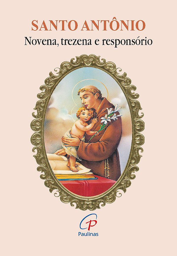 Livro Santo Antônio - Novena, Trezena E Responsório