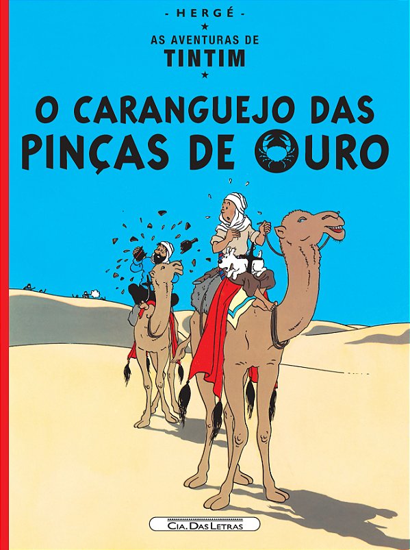 Livro O caranguejo das pinças de ouro
