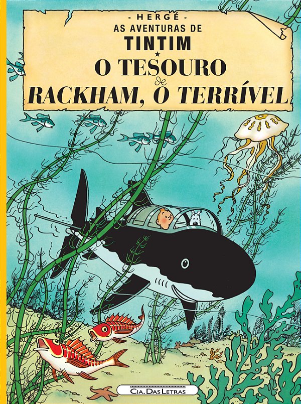 Livro O tesouro de Rackham o terrível
