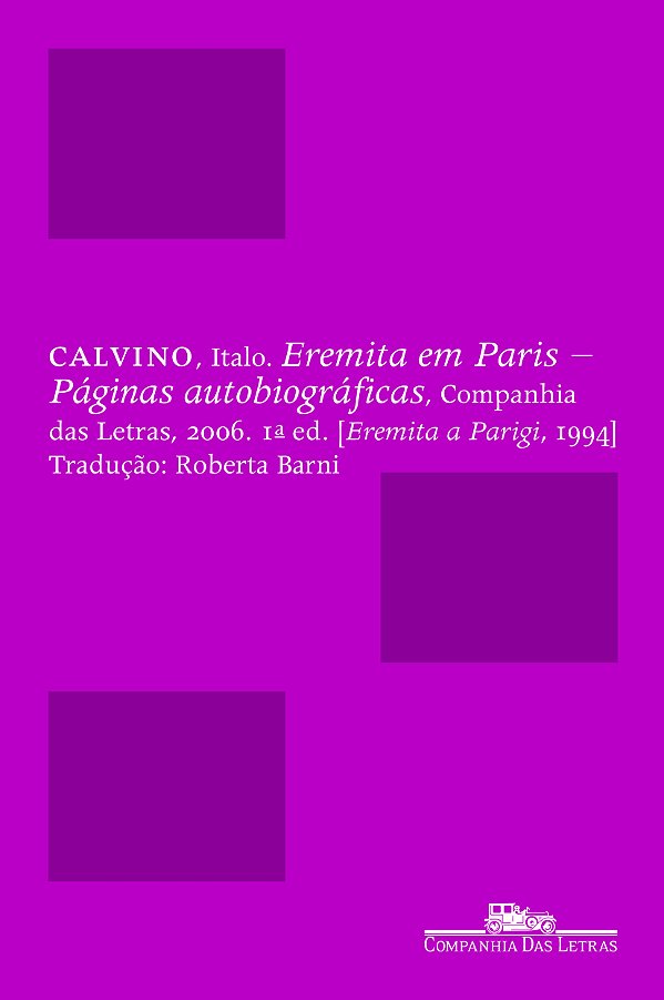 Livro Eremita em Paris