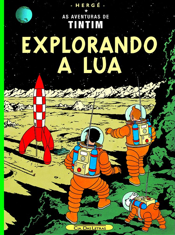 Livro Explorando a lua