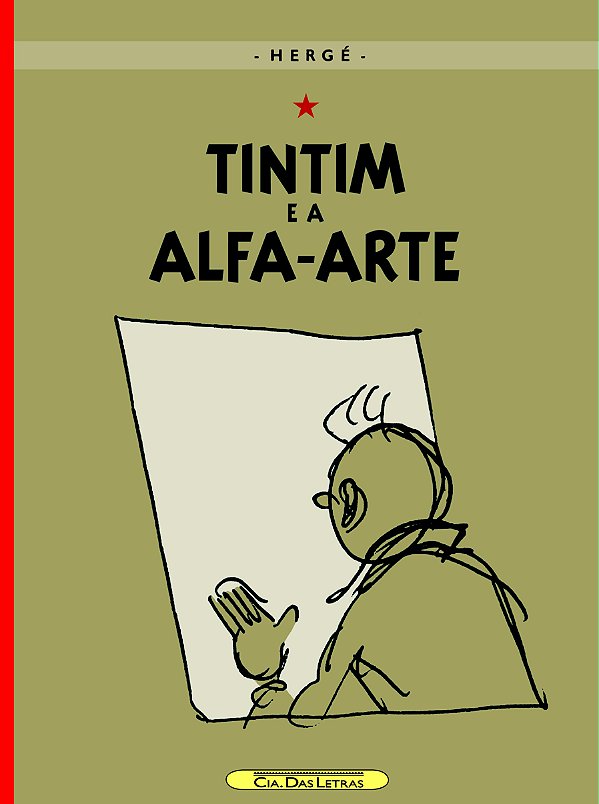 Livro Tintim e a alfa-arte