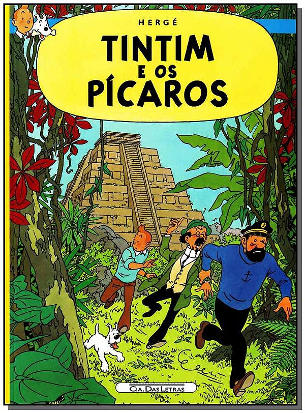 Livro Tintim e os pícaros