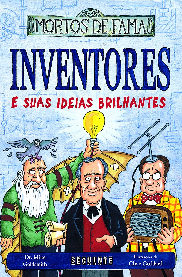 Livro Inventores e suas ideias brilhantes