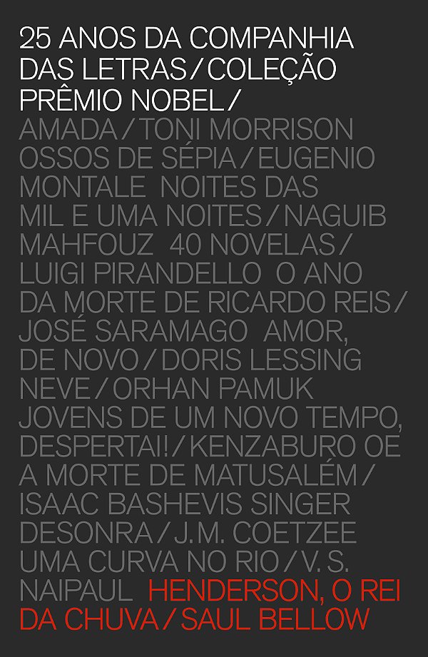 Livro Henderson, o Rei da Chuva