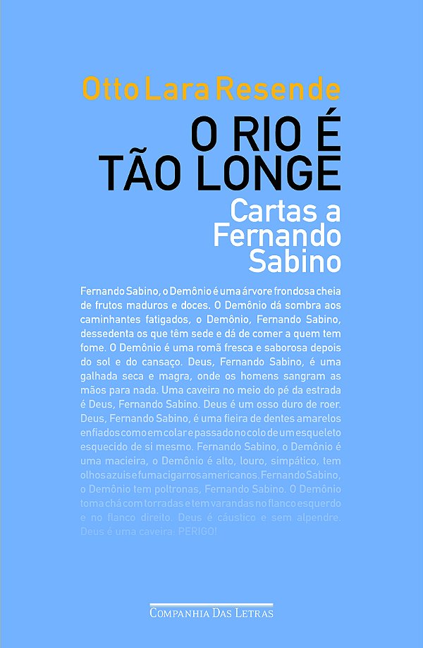 Livro O rio é tão longe