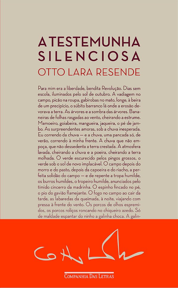 Livro A testemunha silenciosa