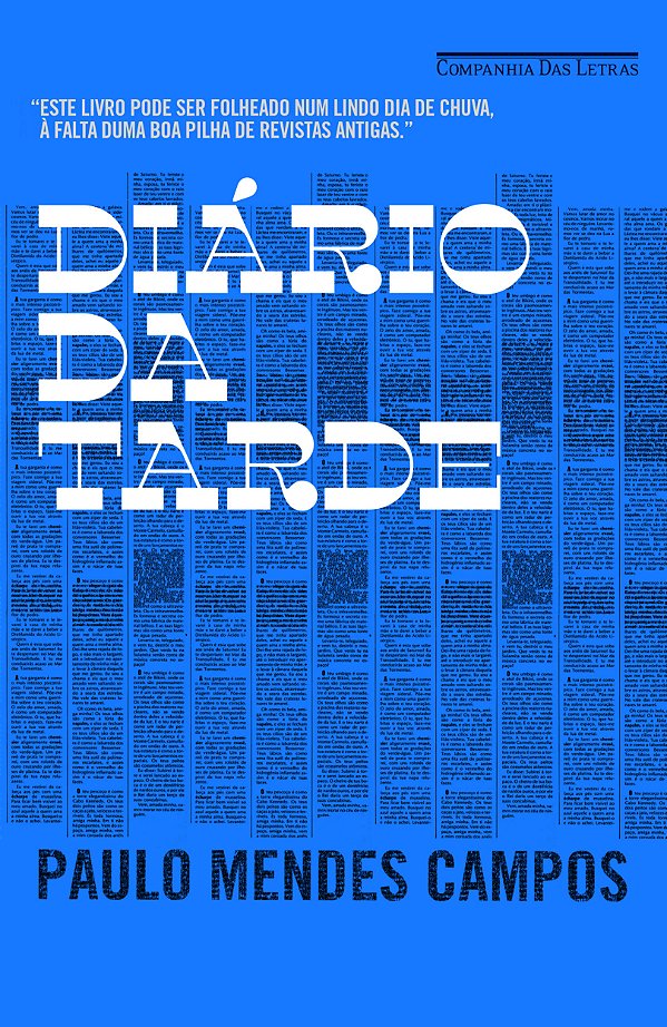 Livro Diário da tarde