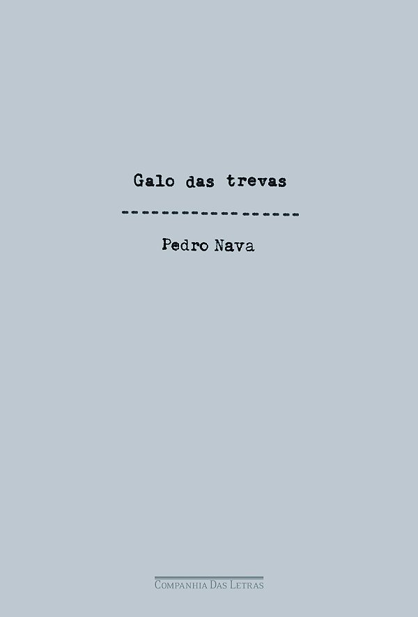 Livro Galo das trevas