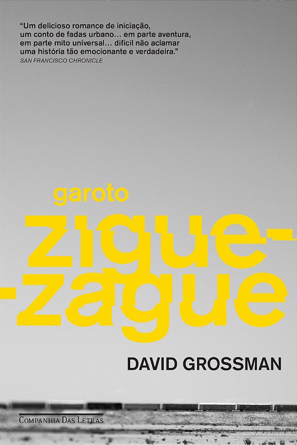 Livro Garoto zigue-zague