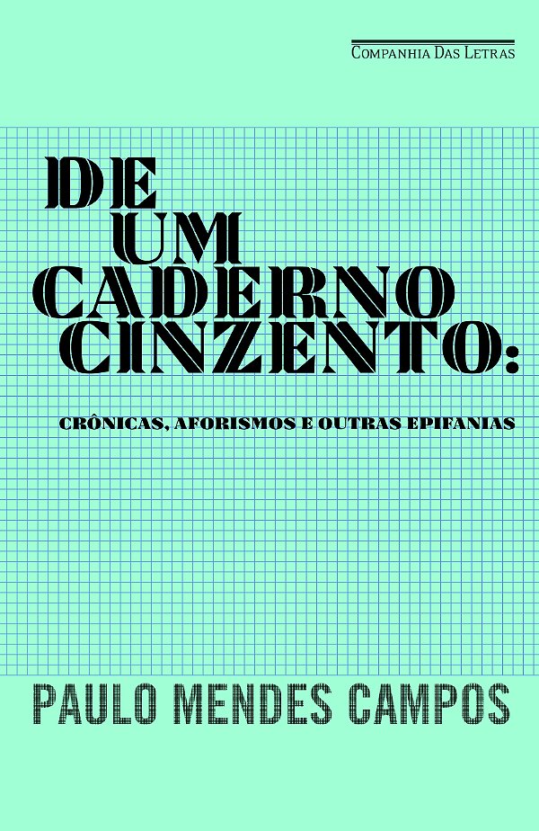 Livro De um caderno cinzento