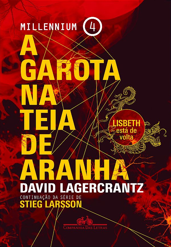 Livro A garota na teia de aranha (Volume 4)