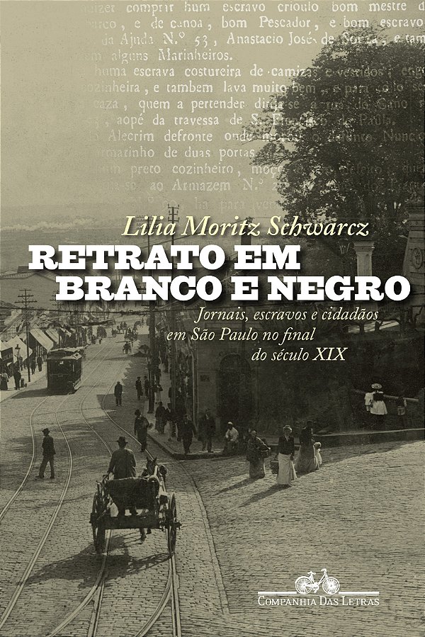 Livro Retrato em branco e negro