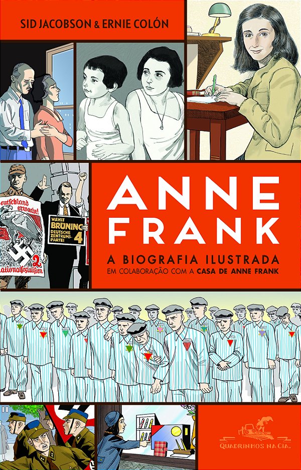 Livro Anne Frank — A biografia ilustrada