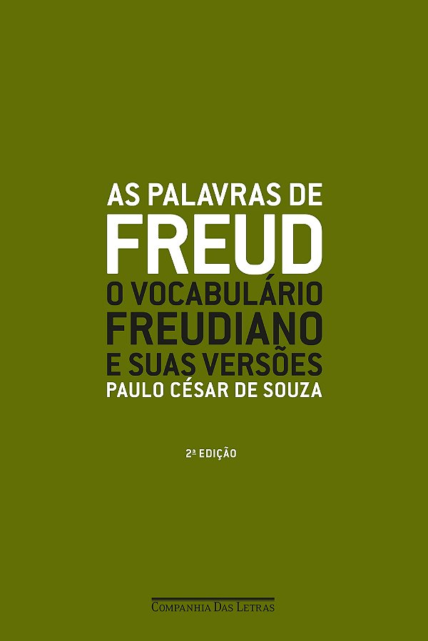 Livro As Palavras De Freud - O Vocabulário Freudiano E Su...