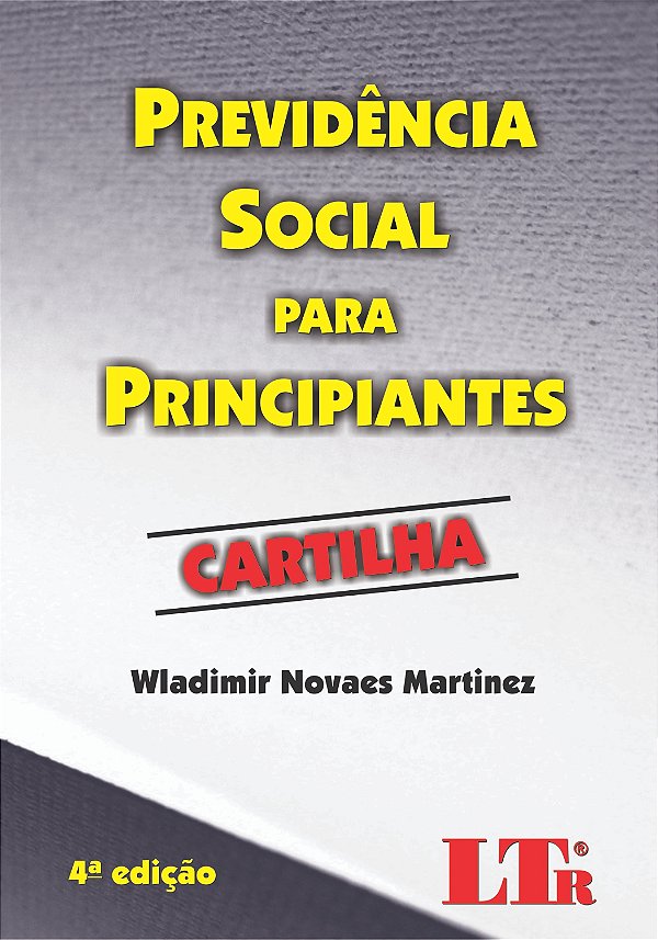 Livro Cartilha - Prev Social P/Principiantes - 04Ed