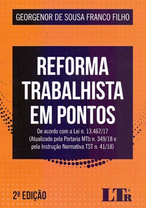 Livro Reforma Trabalhista Em Pontos - 02Ed/18