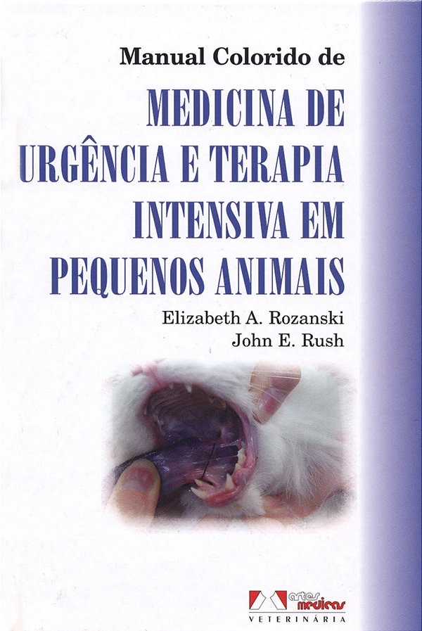 Livro Manual colorido de medicina de urgência e terapia i...