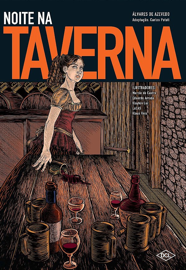 Livro Noite na taverna em quadrinhos