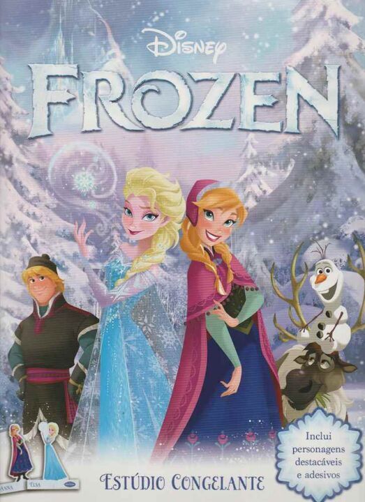 Livro Disney - Frozen - Estudio congelante