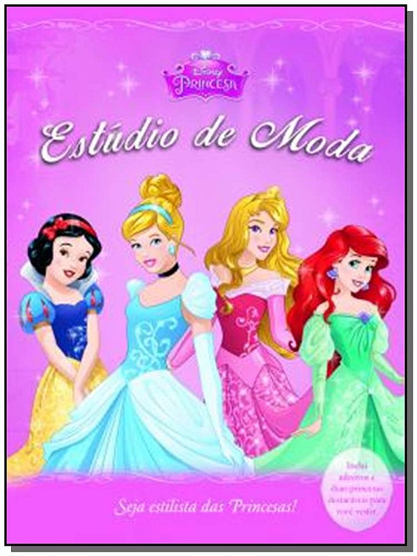 Livro Disney - Princesa - Estudio De Moda